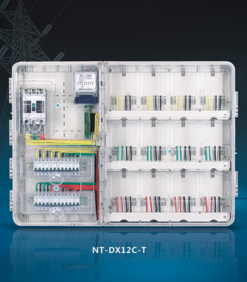 NT-DX12C-T Total control box transparent meter box